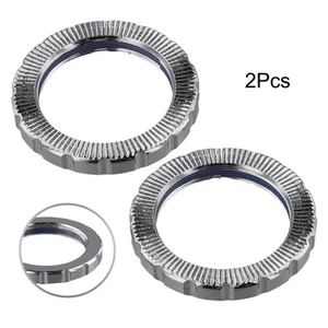 Steel Construction Ebike Locking Ring Nuts Package of Two for Bafang Use - Picture 1 of 16