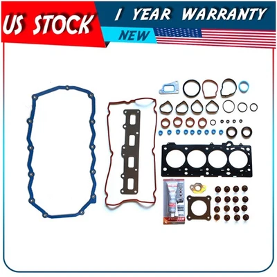 Juego de juntas de culata y junta de cárter de aceite para Chrysler Dodge Stratus 2004-2008 2,4 L Foto 1 de 4