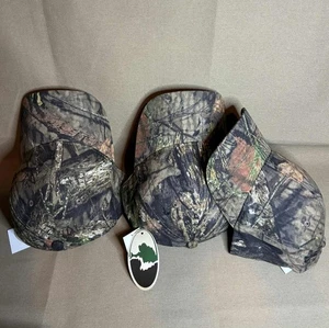 3 NEW NWT SIGNATURES Mossy Oak Camouflage Camo Baseball Caps Hats Hunting OSFM - Picture 1 of 3