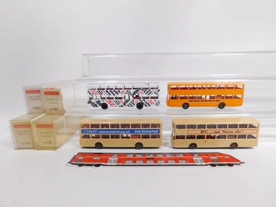 4x wiking H0 1:87 730 Berlino Bus Man SD 200 Bz BVG Ideale Mint + Box # DI142-0, - Immagine 1 di 4