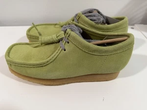 Clarks Wallabees Herren hell limette niedrig Größe 7,5 - Bild 1 von 12