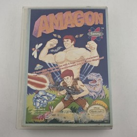 Amagon - Case Only - Nintendo Nes - Rental Box - Authentic Art (No Game)