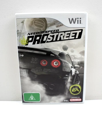 Need For Speed Pro Street Nintendo Wii Game Complete With Manual PAL - Free Post - Image 1 of 4