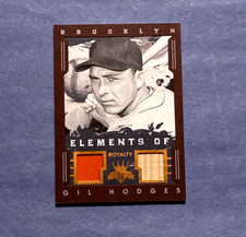 2016 Panini Diamond Kings Elements of Royalty Bronze Framed 62/99 Gil Hodges HOF