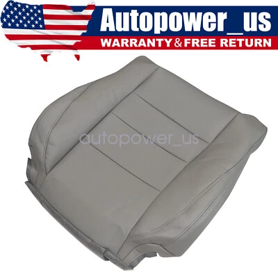 Cubierta de asiento de cuero gris con respaldo inclinado para pasajero Honda Accord 08 09 2010-2012 Foto 1 de 4