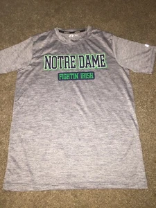 Herren T-Shirt Russell Athletic Notre Dame Fighting Irish grau Größe Medium 38-40 - Bild 1 von 11