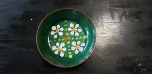 Miniatur Mid Century Schale aus emailliertem Kupfer. Signiert von Moissiadis - Bild 1 von 3