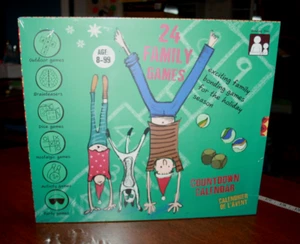 Christmas Coundown Calendar - 24 Family Games Exciting Bonding for the Holidays - Picture 1 of 3