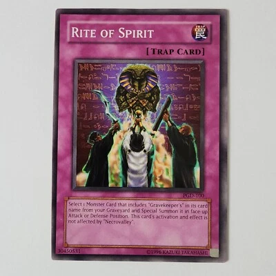 Rite of Spirit - PGD-100 - NM/VLP - Common - Unlimited - Yugioh - Image 1 of 2