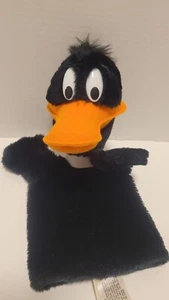 Vintage 1990er 24K Daffy Duck 12" Looney Tunes Handpuppe - Bild 1 von 9