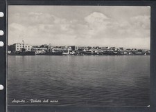 Cartolina Augusta Veduta dal Mare UH150