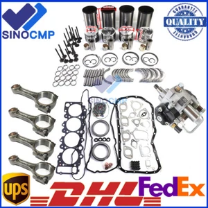 4HK1 Engine Rebuild Kit & Conrod & Fuel Injection Pump For Isuzu Chevrolet NPR - Picture 1 of 18