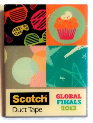 Destination Imagination Pin 💥 2013 GLOBAL FINALS SCOTCH DUCT TAPE 💥 OM156 - Image 1 of 4