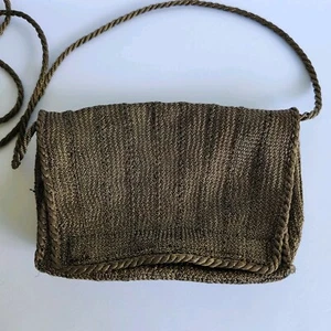 Bolso de Mano Grunge Baddie Edgy Collezione Nueva York Pequeño Cordón Metálico Magnético - Imagen 1 de 12