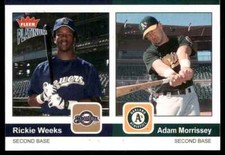 2004 Fleer Platinum Rickie Weeks/Adam Morrissey #197 RC NM+ Or Better Milwaukee