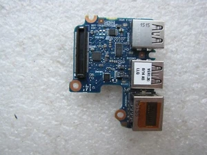 Placa HP ProBook 640 G1 puertos de E/S (2xUSB, LAN+lector de tarjetas) (P/N: 6050A2566901) - Imagen 1 de 2