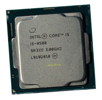 Intel Core i5-8500 SR3XE 65W 6-Core 6 Threads 3.0-4.1GHz LGA1151 CPU Processor - Image 1 of 4