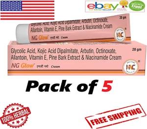 5X Heal n Cure NG Glow Cream 20g For Melasma, Pigmentation, Acne Scar, Dark Spot - Picture 1 of 5