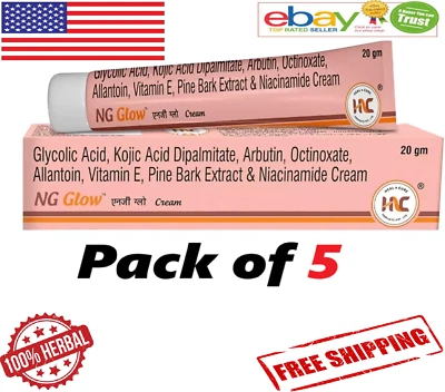 5X Heal n Cure NG Glow Cream 20g For Melasma, Pigmentation, Acne Scar, Dark Spot - Image 1 of 4