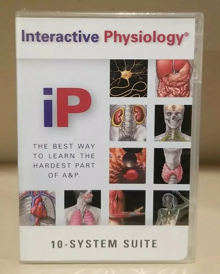 Interactive Physiology 10-System Suite - CD-ROM By Pearson NEW - Image 1 of 1