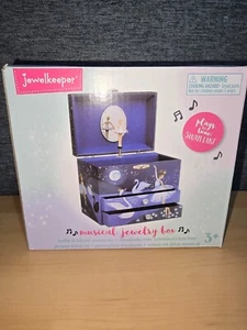 Jewelkeeper Musical Jewellery Box Ballerina 2 Drawers Swan lake tune - Picture 1 of 6