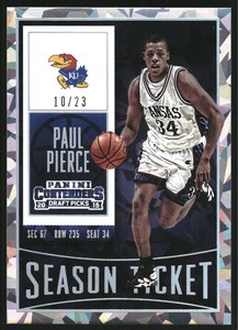 2015-16 Panini Contenders Draft Picks Cracked Ice Ticket #80 Paul Pierce /23
