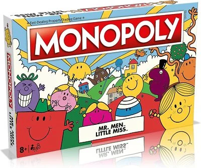 Monopoly  Mr Men and Little Miss Board game  - Image 1 of 4