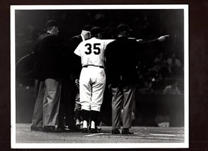 Ralph Houk ground rules umpires Official New York Yankees Press & Original Photo - Picture 1 of 2