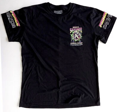 Camiseta Fresh Laundry Savage Primal Force Adulto LG Preta Nova - Imagem 1 de 2