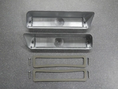 Par de lentes y juntas de señal de giro Buick LeSabre Wildcat Electra 225 1966 66 lentes Foto 1 de 4