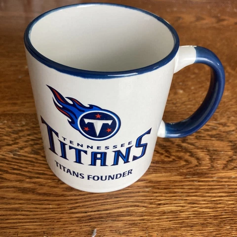 Tennessee Titans Founder Collector's Coffee Cup NFL Official Mug, Sold As Is, NR Cover