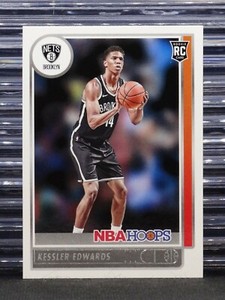 Kessler Edwards 2021-22 Hoops #246 RC Brooklyn Nets Rookie Card Pepperdine