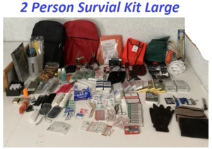 Großes Survival Kit für 2 Personen Bug Out medizinisch vorverpackt - Bild 1 von 5