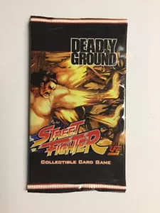 UFS Street Fighter Deadly Ground Booster Pack Nuovo! CCG TCG - Foto 1 di 2
