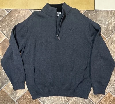 Suéter Pullover Edwards Andrew Rohan Gris 1/4 Cremallera Cuello Simulado Para Hombre Talla XL Foto 1 de 4