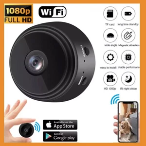 Mini-Kamera 1080P Überwachungskamera Außen WiFi Magnetische Nachtsicht Camera - Bild 1 von 19