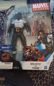 MARVEL UNIVERSE GOLIATH VS THOR WALMART EXCLUSIVE - Picture 1 of 9