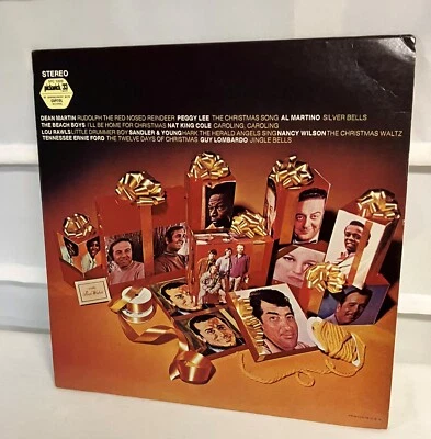 I'll Be Home Christmas Dean Martin Peggy Lee Lou Rauls 12" Vinyl Record Album - Image 1 of 2