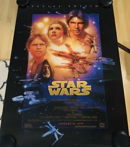 STAR WARS A NEW HOPE Special Edition Original 27x40 Movie Poster Mark Hamill - Picture 1 of 1