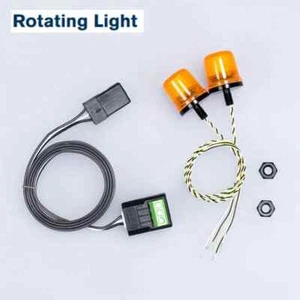 LED Warning Light Rotating Lamp for 1/14 Tamiya RC Truck Car Scania 770S VOLVO - Picture 1 of 8