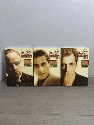 GODFATHER DVD COMPLETE TRILOGY SET OF ALL 3 I II III NEW SEALED Foto 1 de 4