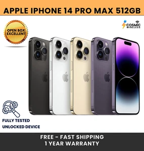 Apple iPhone 14 Pro Max 512 GB Completamente Desbloqueado 5G - Excelente - Imagen 1 de 11