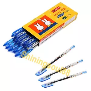 Dong-A Gel Pen Miffy Blue 0.5mm Fragrant Rollerball Pen - 12 Pcs (1 Dozen) - Picture 1 of 6
