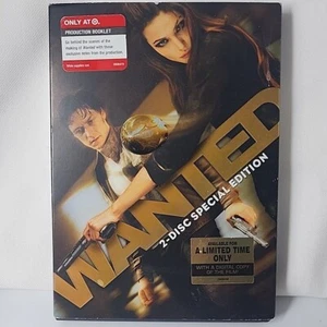 Wanted (DVD, 2008) Angelina Jolie / Morgan Freeman Target Exclusive - Picture 1 of 4