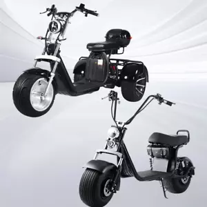 Electric Tricycle Scooter Adult 2000W/3000W 60KM/H Motor Travel Electric Bike - Picture 1 of 26