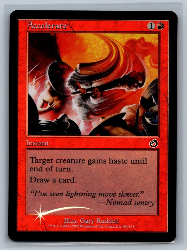 Magic The Gathering Torment Accelerate #90/143 Foil MTG TCG CCG - Image 1 of 2