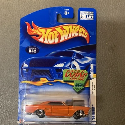 Riviera 64 Hot Wheels 2002 primeras ediciones en naranja PR5 #042 Foto 1 de 4