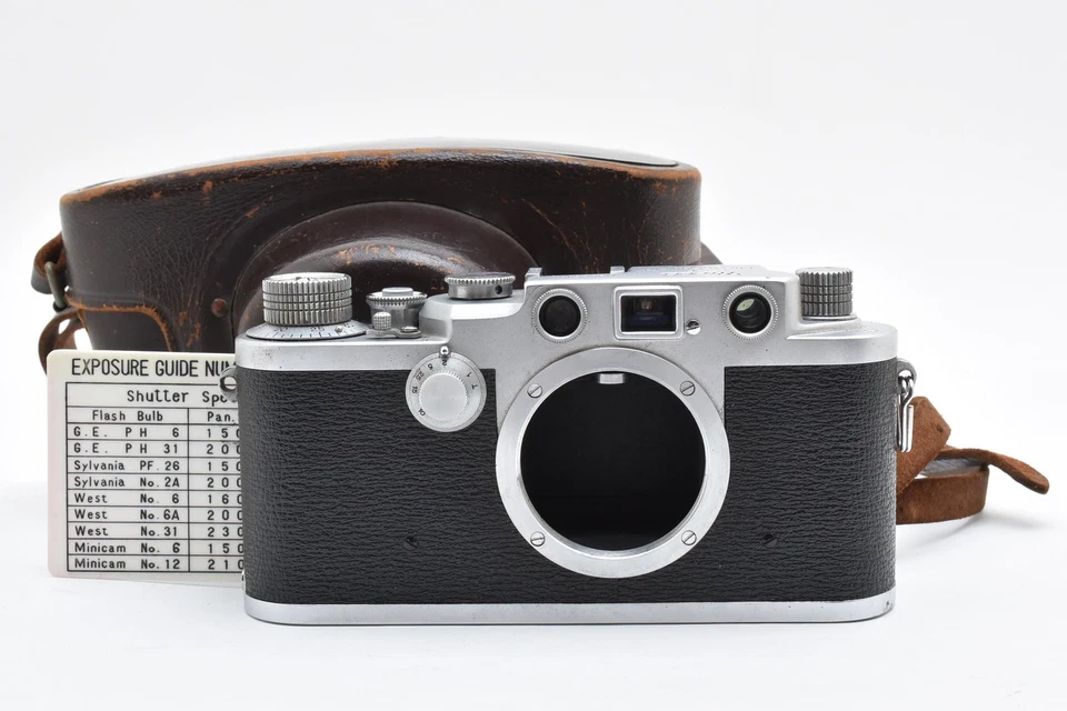 [Vintage MINT w/Case] Nicca 3-F 3F IIIF Rangefinder 35mm Film Camera From JAPAN - Image 1 of 4