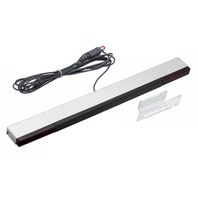 Wired Infrared IR Ray Motion Sensor Bar Stand for Nintendo Wii Wii U Console C - Image 1 of 4