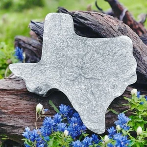 Pisapapeles de hormigón State Of Texas jardín pintable maceta oficina día del padre - Imagen 1 de 3